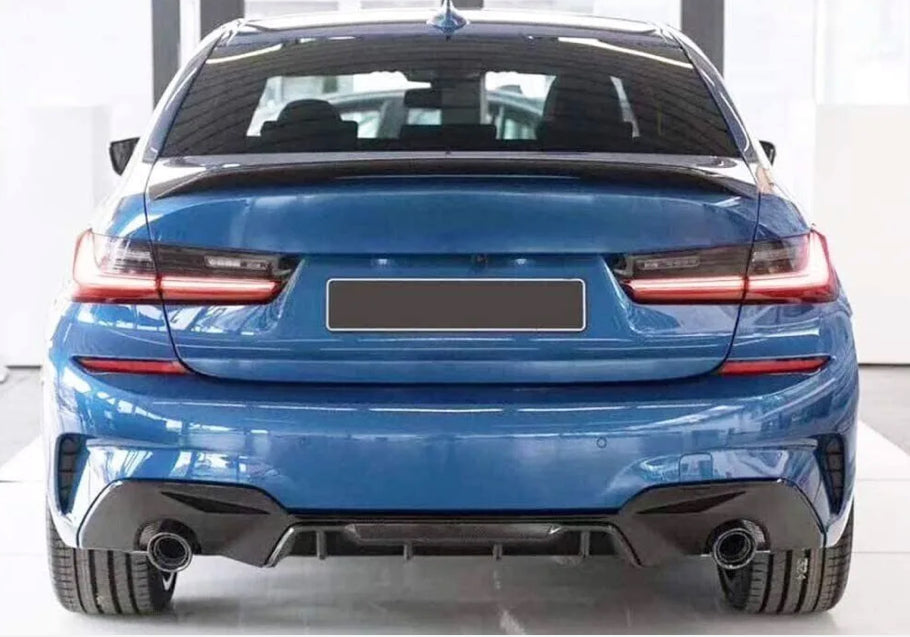 G20, G21 Pre lci ///M-performance kiiltävän musta takadiffuusori 330i