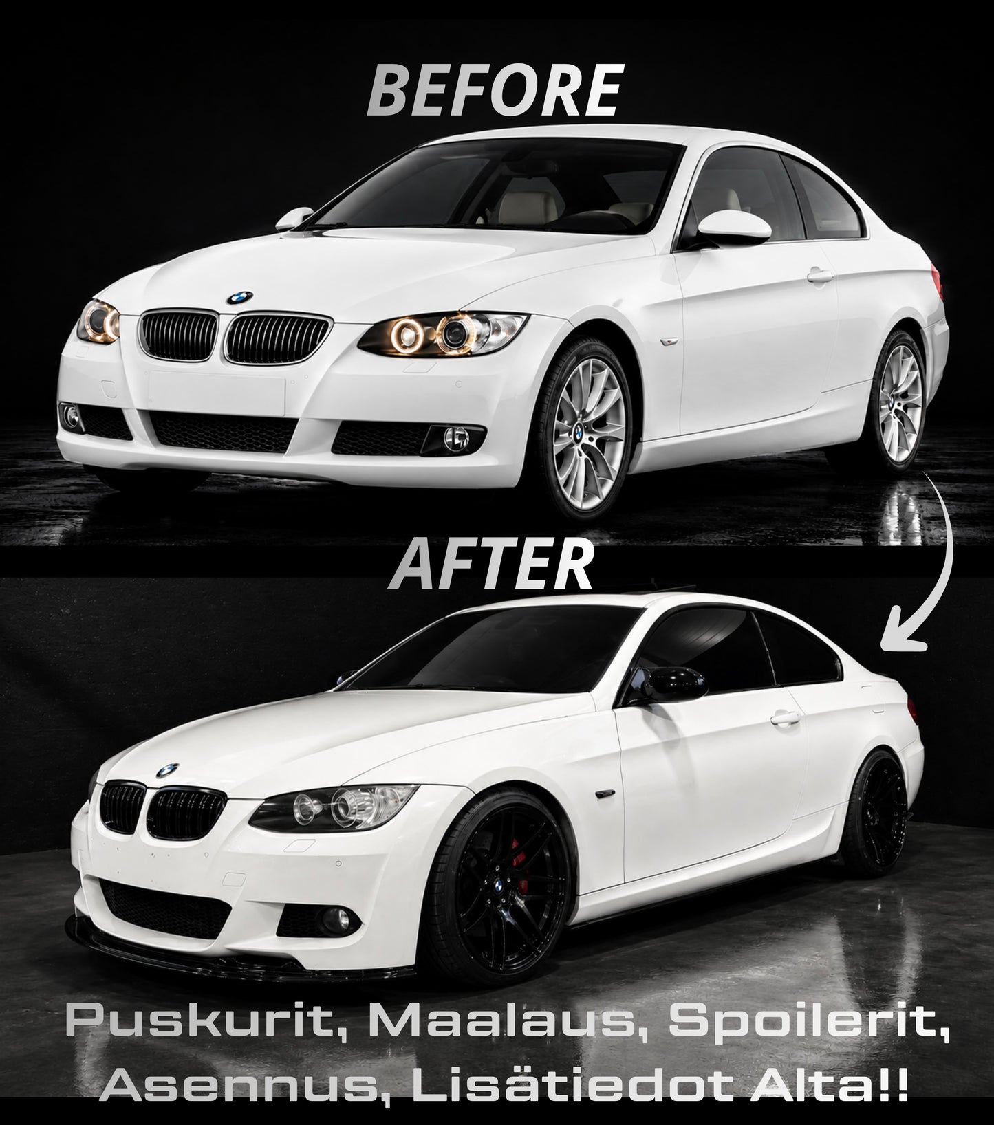 BMW E92 / E93 M-sporttaus Setti | FULL BUILD