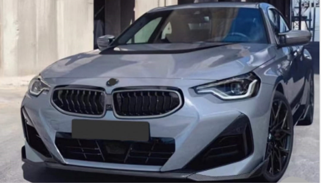 BMW G42 M240i Style kiiltävän musta Performance Aero kit