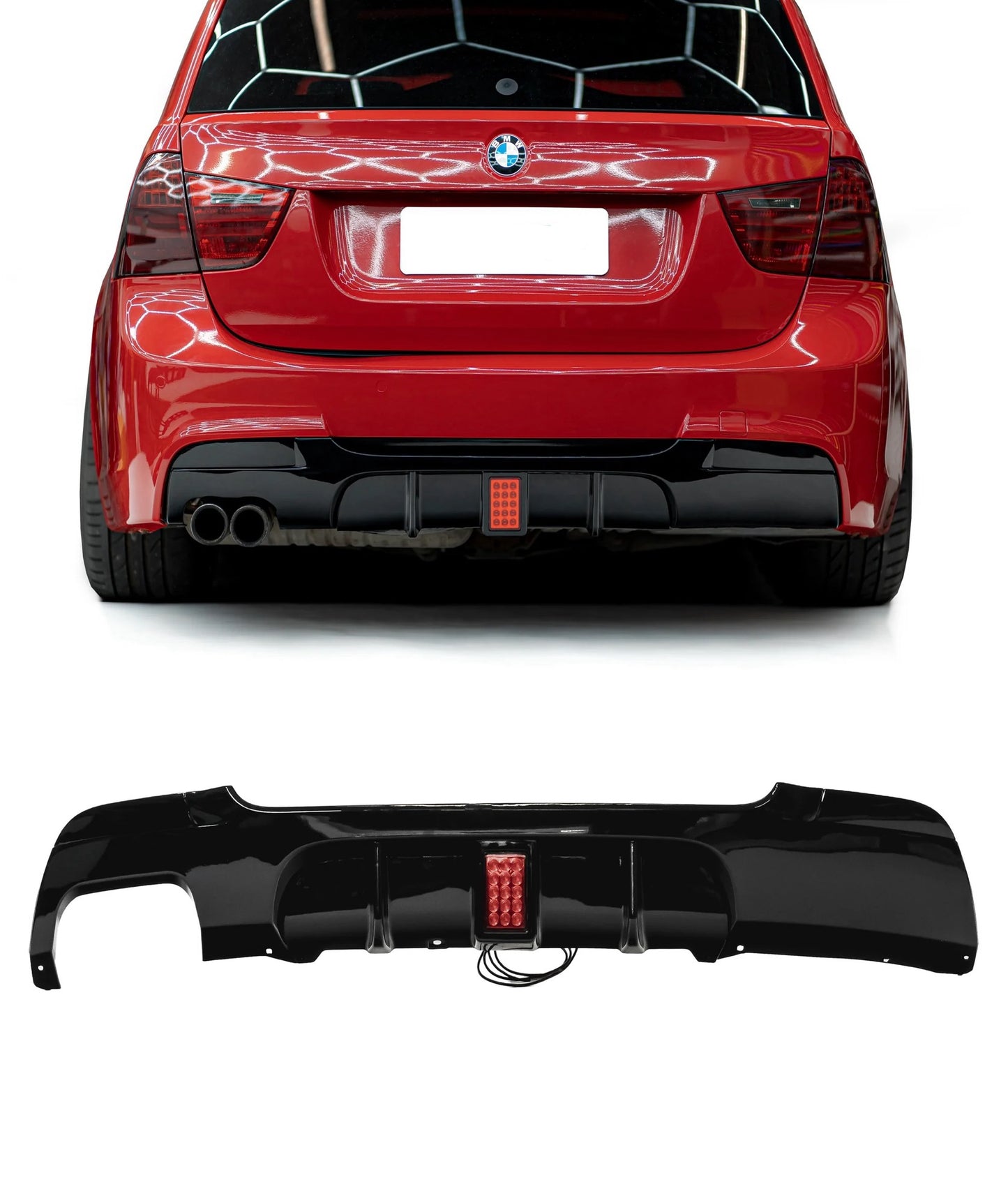 BMW E90 E91 Takadiffuusori f1-style