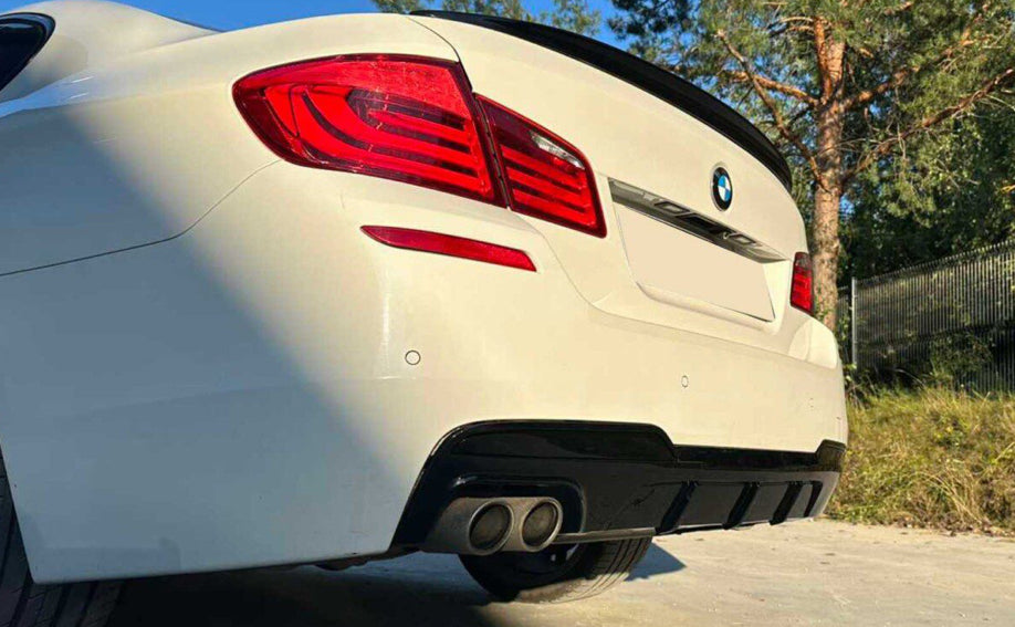 F10 & F11 ///M-performance kiiltävän musta takadiffuusori