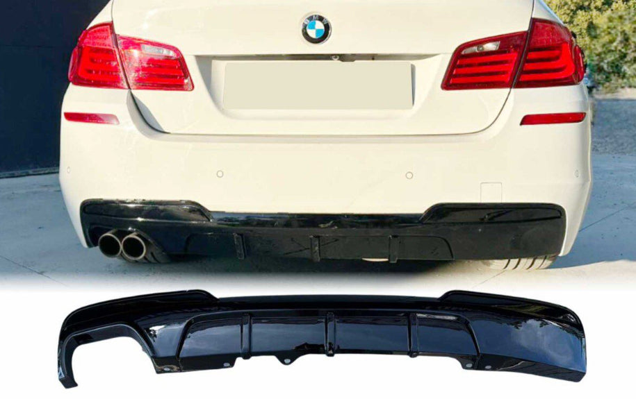 F10 & F11 ///M-performance kiiltävän musta takadiffuusori