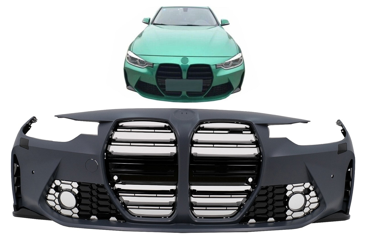 BMW F30 F31, M3 G-look etupuskuri