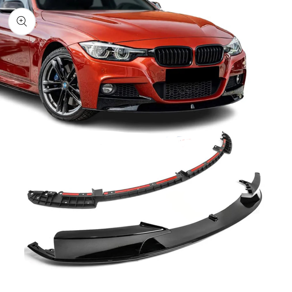 BMW F30, F31 ///M-performance kiiltävän musta etulippa