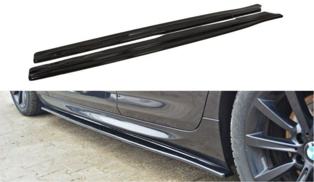 F06 gran coupe Maxton Design kiiltvän mustat helmalipat