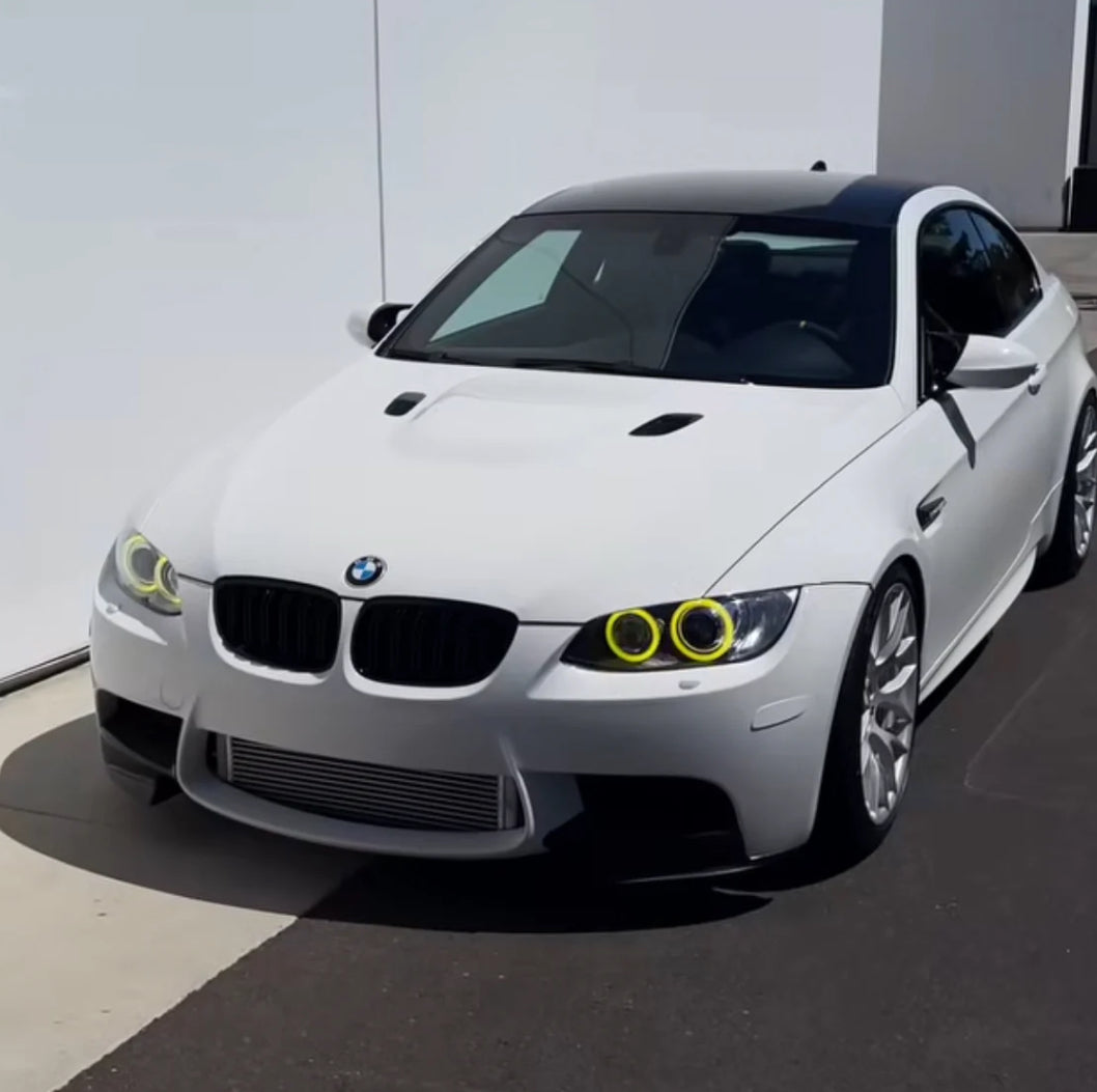 BMW E92/E93 3-Sarja LCI keltaiset DRL CSL style valot