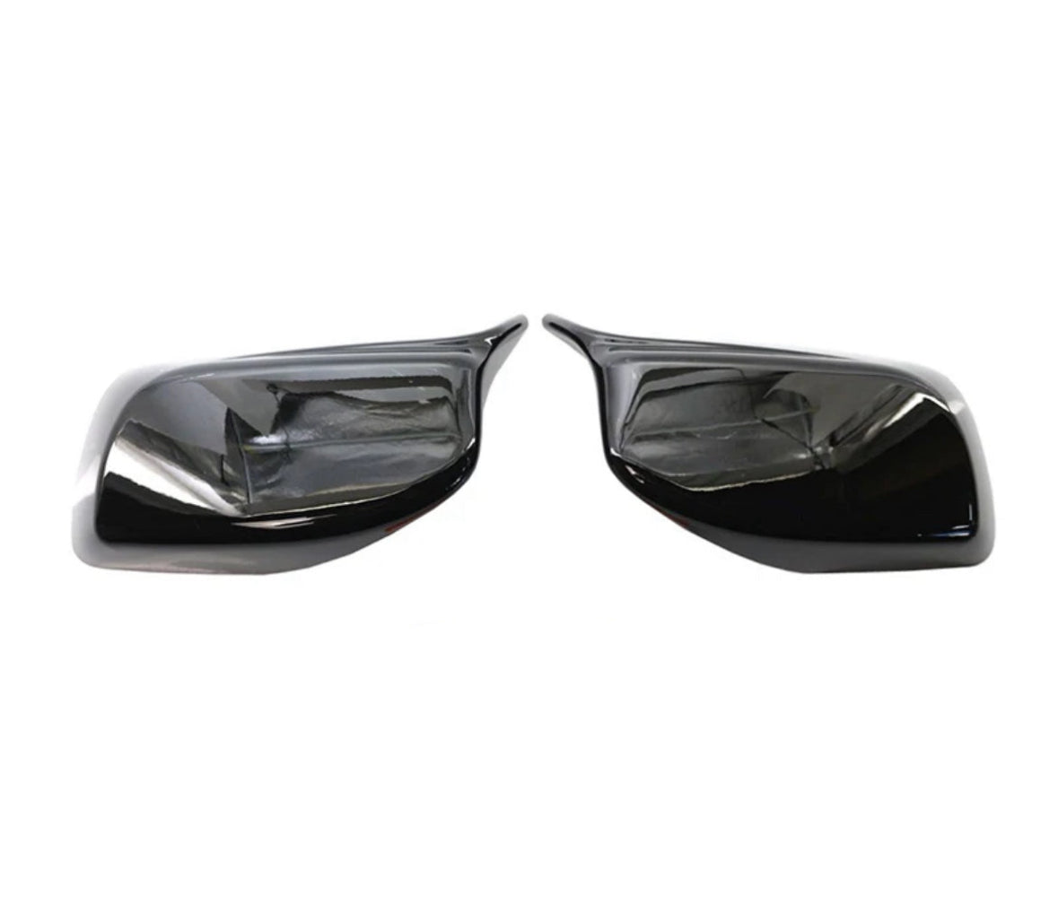 BMW E60 & E61 M-look kiiltävän mustat peilinkuoret