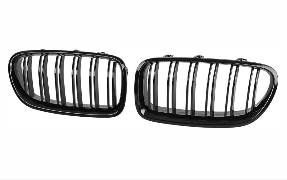 F10 & F11 Kiiltävän mustat munuaiset tuplarimalla