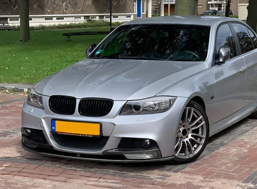 BMW E90, E91 lci ///M-performance kiiltävän musta etulippa