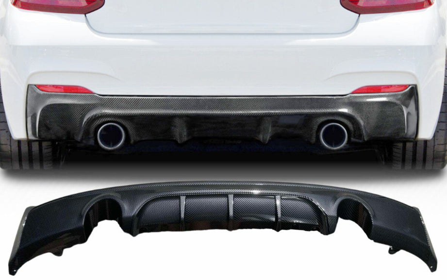 f22, f23 ///M-performance hiilikuitu look takadiffuusori