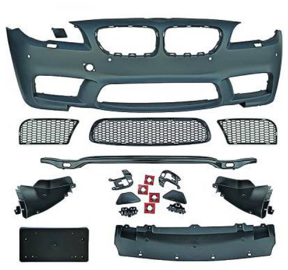 BMW F10 F11 10-07/13 M5 look etupuskuri pdc