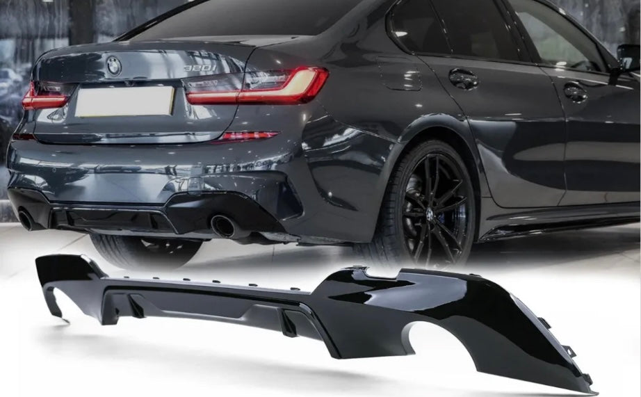 G20, G21 Pre lci ///M-performance kiiltävän musta takadiffuusori 330i