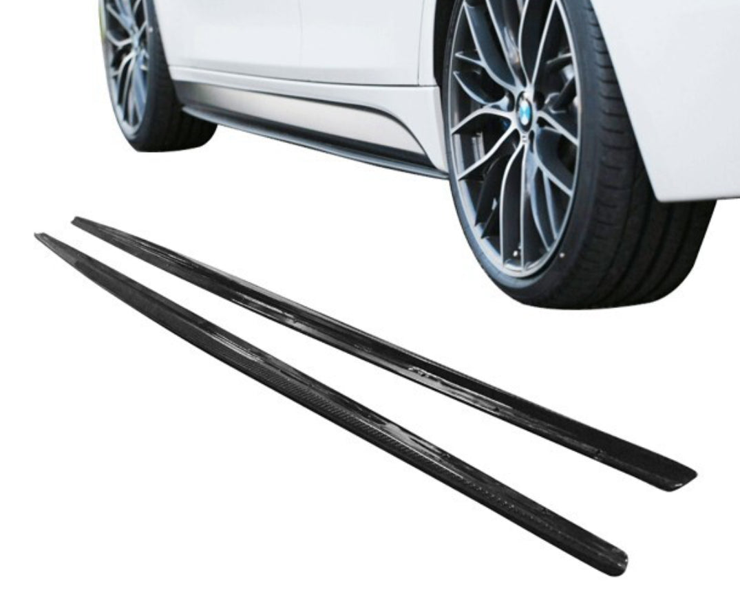 F20, F21, F22, F23 ///M-perfomance kiiltävän mustat helmalipat