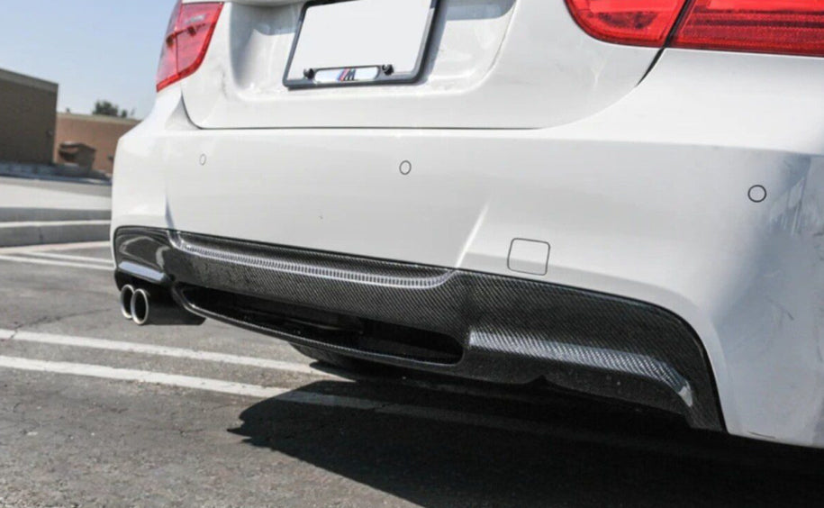 E90, E91 ///M-performance hiilikuitu look takadiffuusori