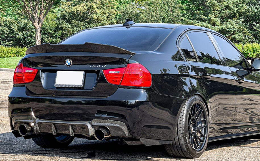 E90, E91 ///M-performance hiilikuitu look takadiffuusori