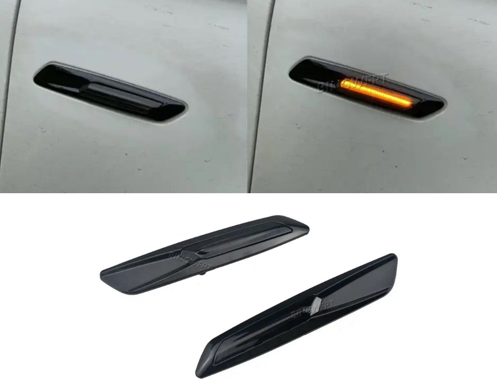 Bmw F10/F11 savunharmaat LED -sivuvilkut