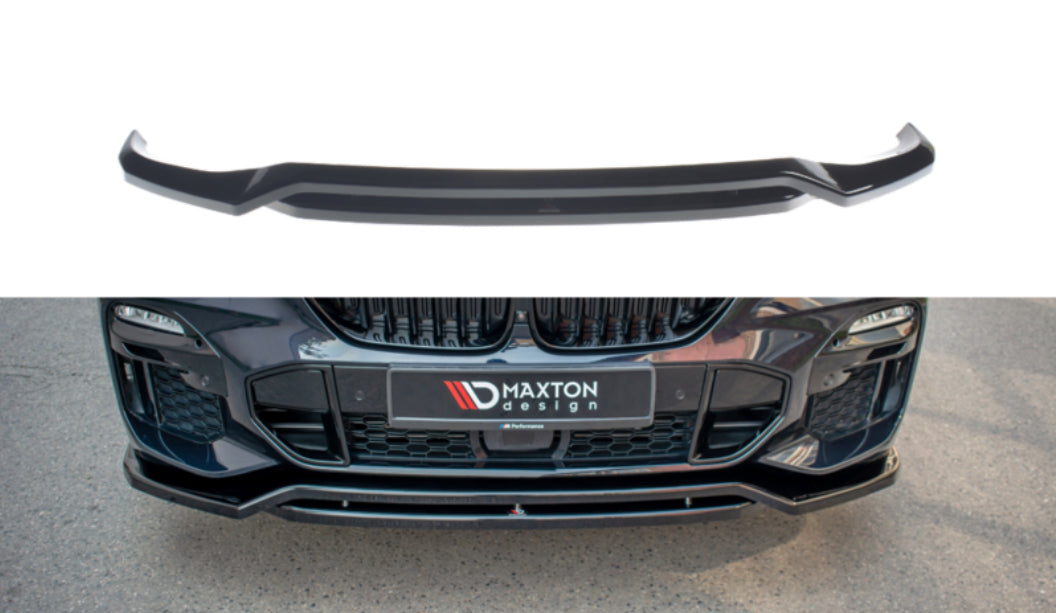 BMW X5 G05 18-23 M-Sport etupuskurin splitteri lippa spoileri Maxton Design