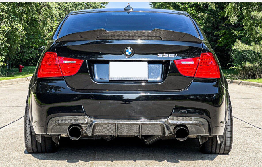 E90, E91 ///M-performance hiilikuitu look takadiffuusori