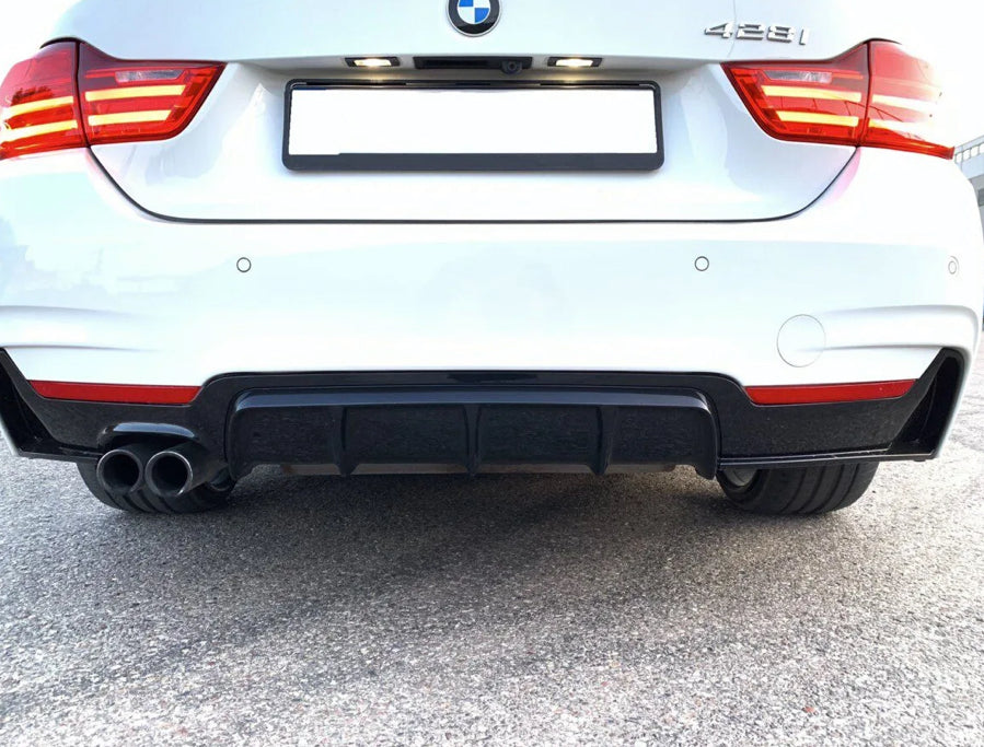 F32, F33, F36 ///M-performance kiiltävän musta takadiffuusori