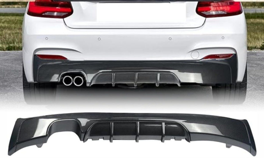 f22, f23 ///M-performance hiilikuiti look takadiffuusori