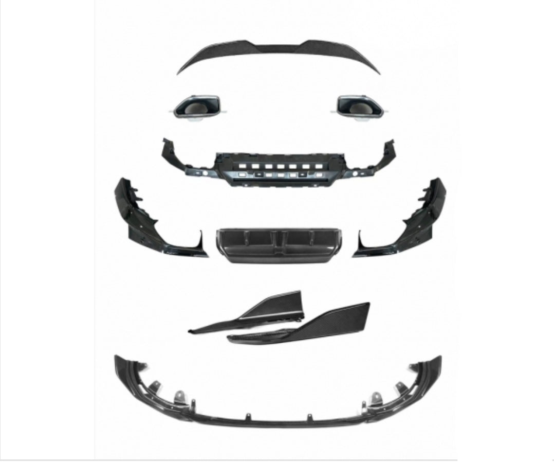 BMW G42 M240i Style hiilikuitu look Performance Aero kit