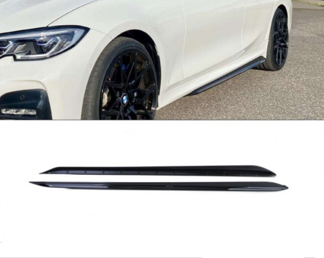G20, G21 ///M-performance kiiltävän mustat helmalipat