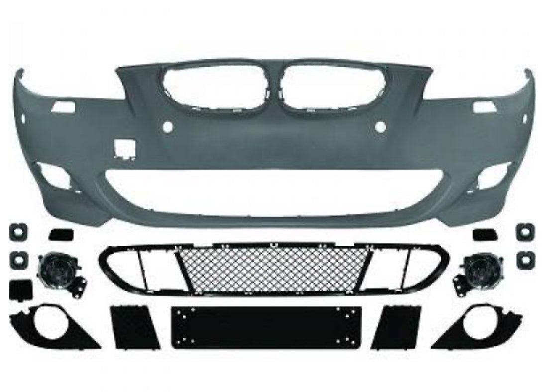 BMW E60/61 M-Sport look / M-Technik look Etupuskuri 03-10 (Useita Vaihtoehtoja)