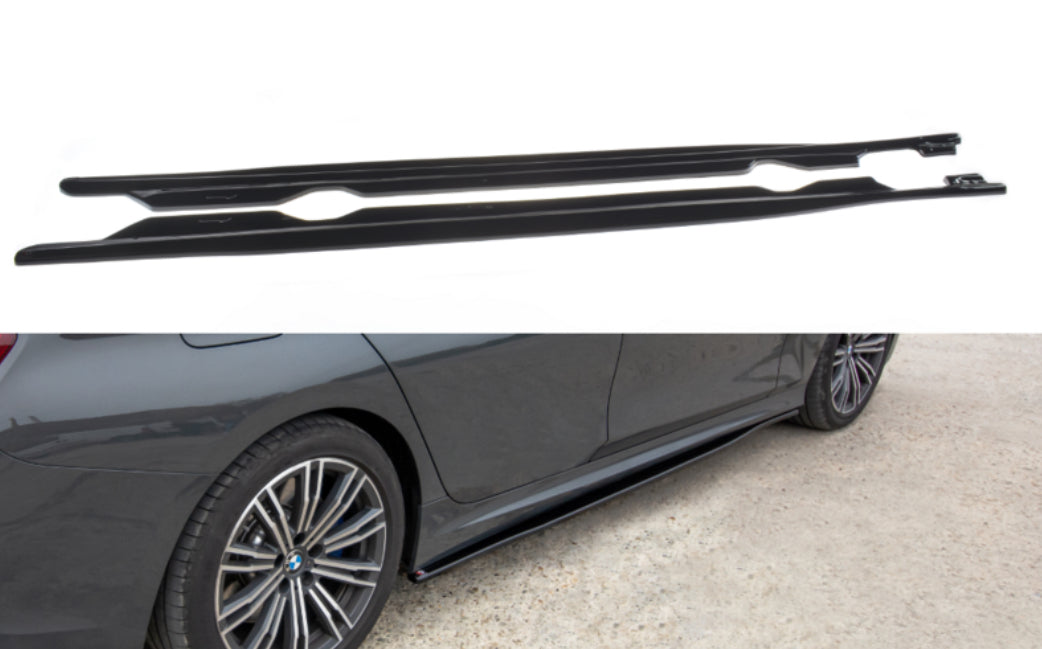BMW G20 G21 19-22 M-sport helmojen kiiltävän mustat helmalistat Maxton Design