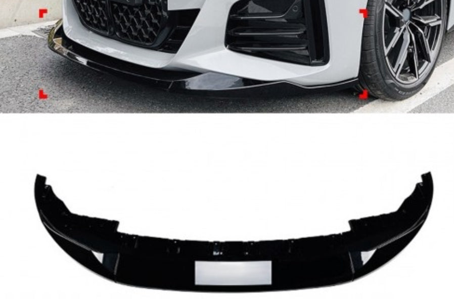 G26 ///M-performance kiiltävän musta etulippa