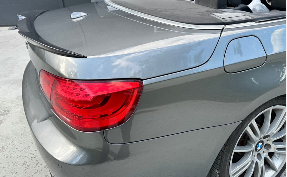 E93 M4-style hiilikuitu look takalippa