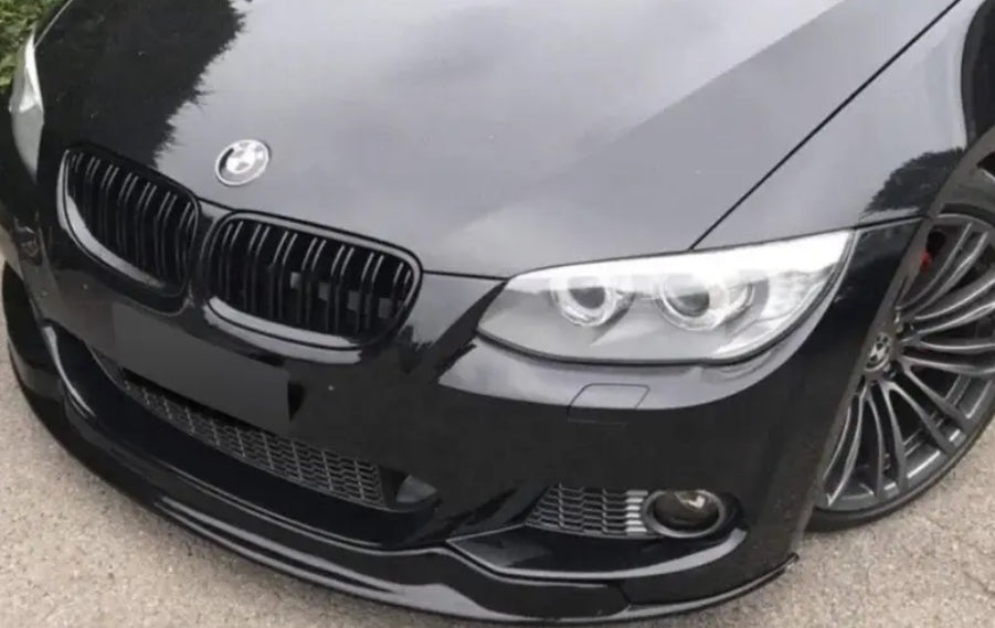 E92, E93 lci M-look kiiltävän mustat munuaiset