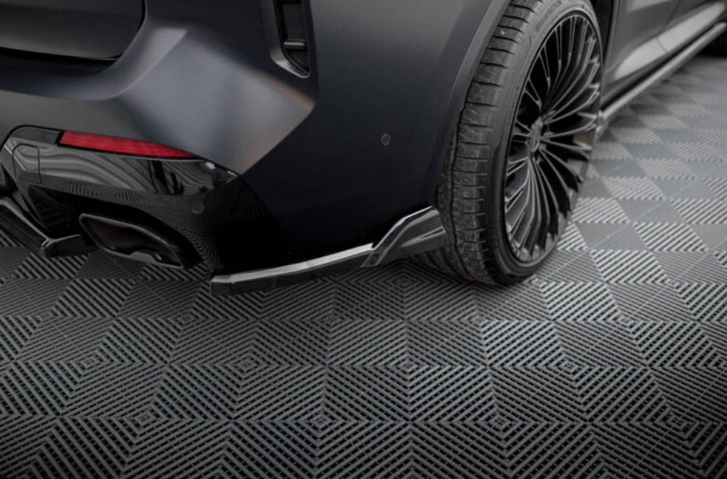 BMW X3 G01 LCI 21- M-Sport takapuskurin kulmapalat / lisäpalat Maxton Design