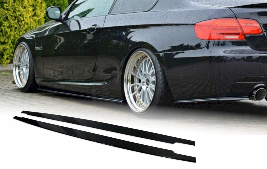 E92, E93 ///M-performance kiiltävän mustat helmalipat