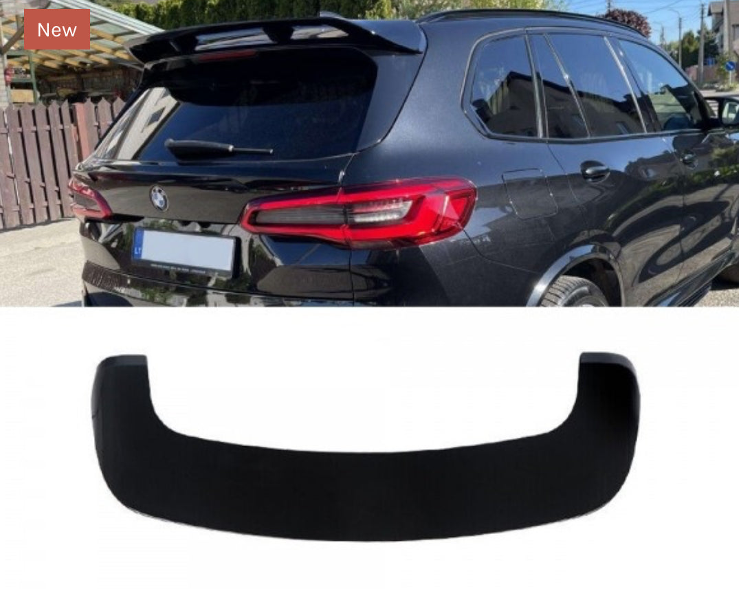 BMW X5 G05 AERO Style kiiltävän musta Takaspoileri