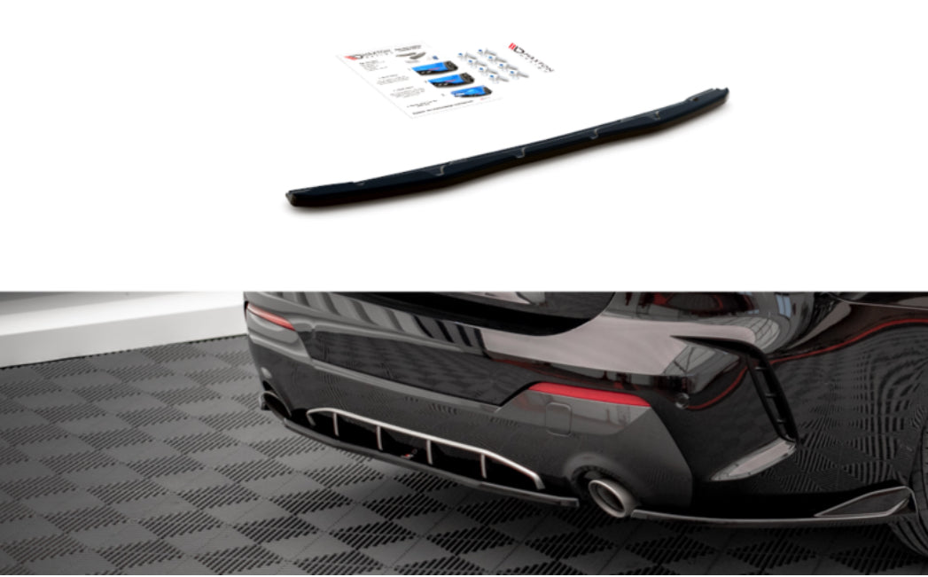 BMW 4-sarja G22 20- M-Sport takapuskurin kiiltävän musta spoileri Maxton Design