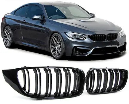 BMW F32, F33, F36 M-look kiiltävän mustat munuaiset