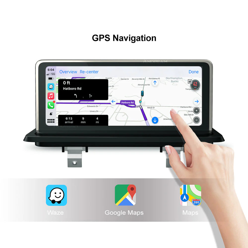 E87, E8X Carplay kosketusnäyttö