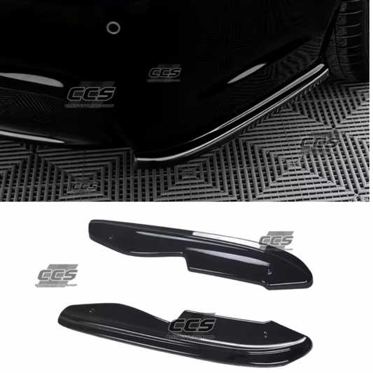 BMW E90/E91/92/93 M-Sport takapuskurin kiiltävän mustat MXT-Style lisäpalat