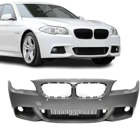 BMW F10 F11 10-13 M-Sport - look etupuskuri, PDC,SRA