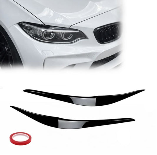 Bmw F22 F23 F87 Kiiltävän mustat valoluomet