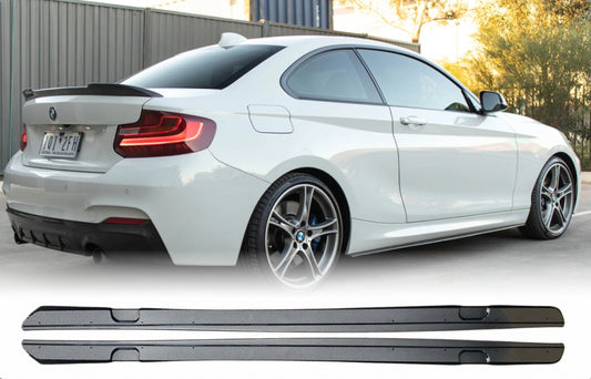BMW F22 F23 Hiilikuitu look M-performance Helmalipat
