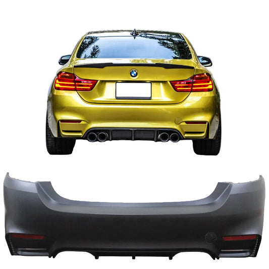 BMW F32, M4 look takapuskuri PDC