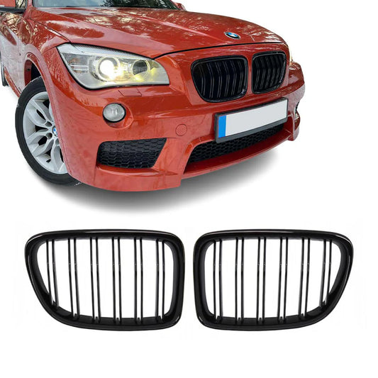 BMW X1 E84 M-look kiiltävän mustat munuaiset