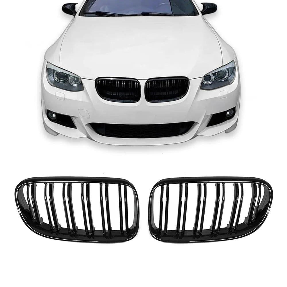 BMW E92 E93 Lci M-look kiiltävän mustat munuaiset