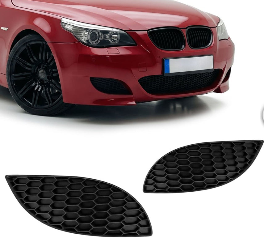 BMW E60/E61 Sumuvalojen Delete suojat M5-Look puskuriin