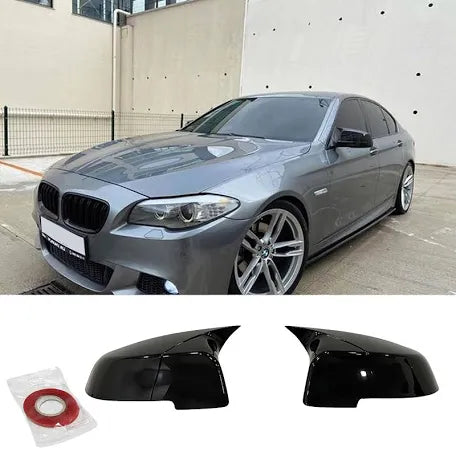 F10/F11, F07, F06, F13 LCI Kiiltävän mustat M look peilinkuoret