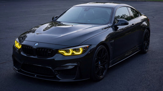 BMW F32, F33, F36, F80, F82 Keltaiset DRL Moduulit