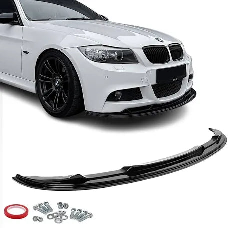 BMW E90/E91 LCI kiiltävän musta Hockenheim etulippa