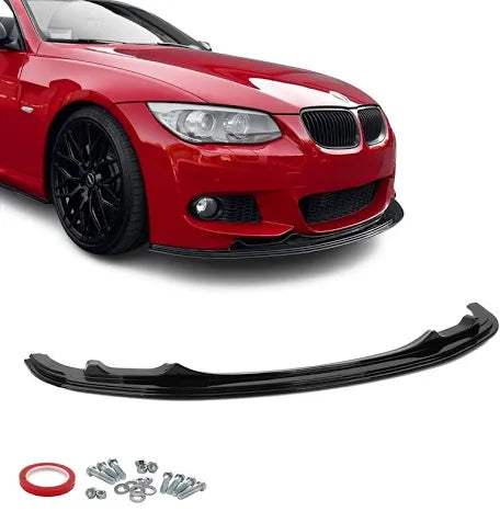 BMW E92 E93 08-13 LCI M-Sport etupuskurin hockhenheim kiiltävän musta etulippa