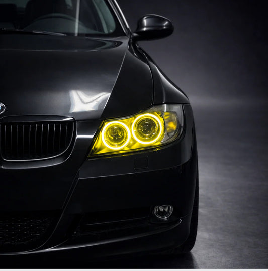 BMW E90 E91 Pre Lci keltaiset DRL valot 04-08